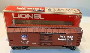 O Gauge 3-Rail Lionel 6-9755 UP Union Pacific Single Door Box Car #9755 w/ Box - Picture 1 of 7