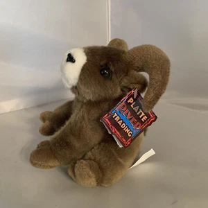 Platte River Trading Dickhorn Schaf 2004 Plüschtier realistisch  - Bild 1 von 4