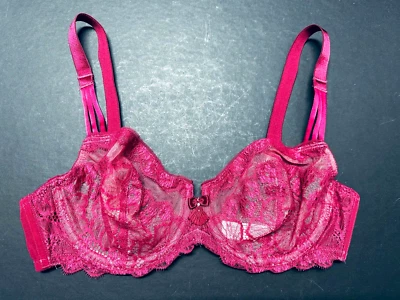 Sujetador Balconette 34C Wacoal Captivation Sin Forro con Aros Borgoña Talla 34C Foto 1 de 4