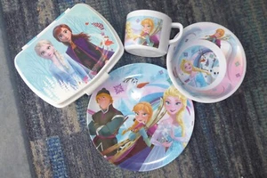 4-tlg. Frühstücks-Set, Disney Frozen, neu, unbenutzt - Bild 1 von 2