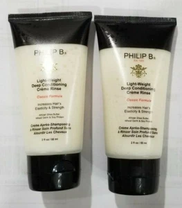 Philip b Risciacquo leggero crema condizionamento profondo 2 fl. oz. x2 - Foto 1 di 1