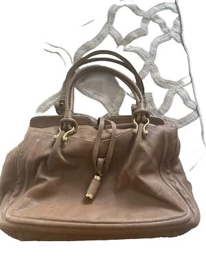 Borbonese Italian Designer Leather Shoulder Bag - Image 1 of 4