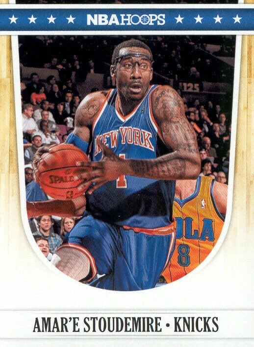 2011-12 Panini NBA Hoops #166 Amar'e Stoudemire New York Knicks NM Trading Card - Image 1 of 1