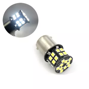 1 pieza Auto DC 6V 1156 BA15S LED Bombilla Freno Lámpara Señal de Giro Luz Blanca 650LM - Imagen 1 de 5
