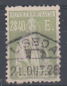 Portugal 1926 2e 40 Sage Green Ceres , fine used . SG 572 Cat £160