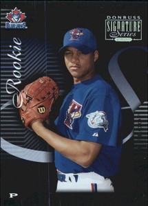 2001 (BLUE JAYS) Donruss Signature Proofs #237 Orlando Woodards /25