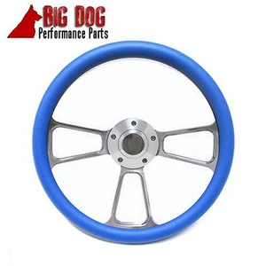 Carro de golf Rhino 14" billete azul cielo volante incluye bocina y adaptador - Imagen 1 de 4