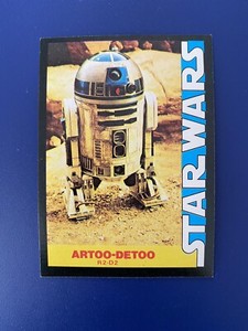 1977 Star Wars Wonder Bread R2-D2 Artoo-Detoo #8 Trading Card High Grade -NICE!!