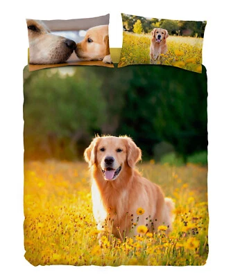 Completo Copripiumino Lenzuola Matrimoniale Willy Cane Digitale Imagine Bassetti - Immagine 1 di 4