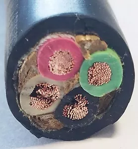 Cable 8/4 SOOW SO 70 ft EE. UU. portátil exterior interior 600 V cable de cable flexible - Imagen 1 de 2