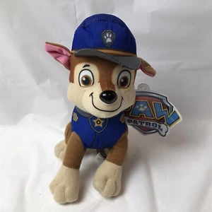 Paw Patrol Chase Police Officer Plush NEW 8” Spin Master Nickelodeon - Picture 1 of 8
