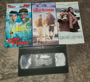 Grumpy Old Men, Wedding singer, Great Outdoors and Gone Fishin' vhs lot - Picture 1 of 2