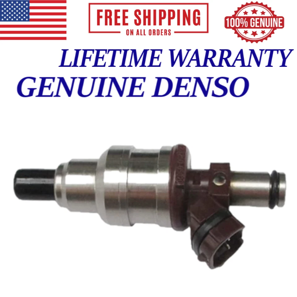 Nuevo inyector de combustible OEM DENSO 1 pieza para Toyota T100 1993, 1994 3,0 L V6 Foto 1 de 2