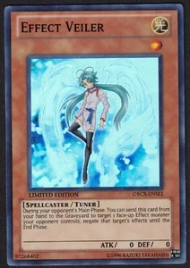 Yugioh Effect Veiler ORCS-ENSE1 Super Rare Limited - MP - Bild 1 von 2
