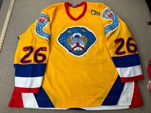 Camiseta Columbus Cottonmouths 2XL CCM Ligas Menores Hockey Murphy CHL ECHL DE COLECCIÓN - Imagen 1 de 16