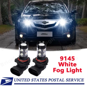 9005 White LED Daytime Running Light Combo Bulbs For Acura TL RL ILX TSX RDX MDX - Picture 1 of 9