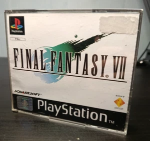 FINAL FANTASY VII PS1 JEU CONSOLE SONY PLAYSTATION 1 PAL FR FRANÇAIS COMPLET - Picture 1 of 5