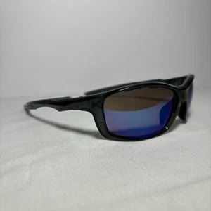 CaliBlue Frames Only SR0122 PM2203-61874CAL020 Black W/ Blue Mirrored Sunglasses - Picture 1 of 13