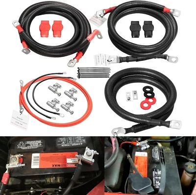 Kit de cables de batería diésel de 7,3 L para Ford Superduty F250 F350 Excursion 1999-2003 Foto 1 de 4