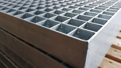 HHB-GITTERROSTE.DE Industrie Gitterrost 500x1000 mm, MW 30/30 mm, Tragstab 50/3 mm befahrbar