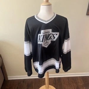 LA Kings VTG. Jersey 80s 90s NHL Hockey Gretzky CCM Sz Large Los Angeles - Picture 1 of 18