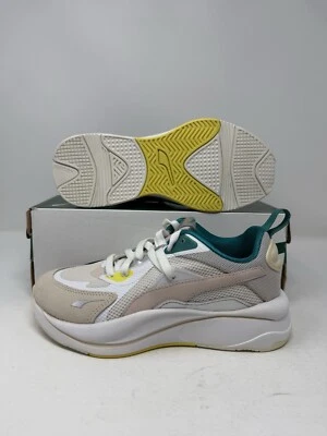 Puma RS-Curve OQ Lace up White Pink Athletic Shoes 380659-01 Women's Size 6.5 - Image 1 of 4
