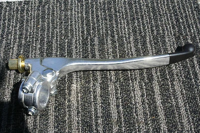 HONDA DRUM Brake Lever SILVER Alloy Assembly CB200 CB350 CB360 CB450 CB CL SL   - Image 1 of 4