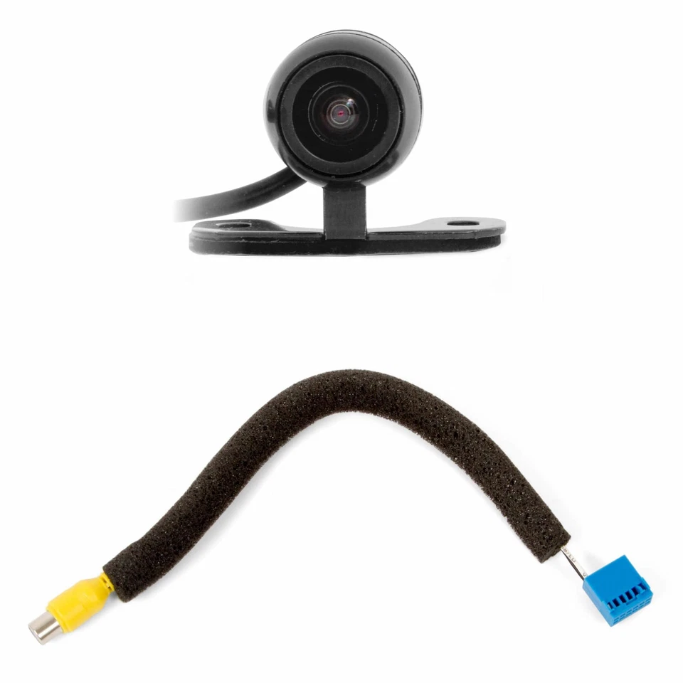 Seat Skoda Volkswagen Reverse Camera Kit With 12 Pin Cable Wire Harness - Image 1 of 4