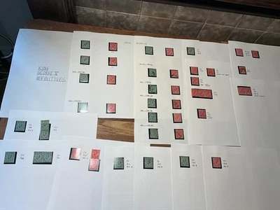 KGV Downey Head Definitives 46x como nuevo y usado identificado v106 Foto 1 de 4