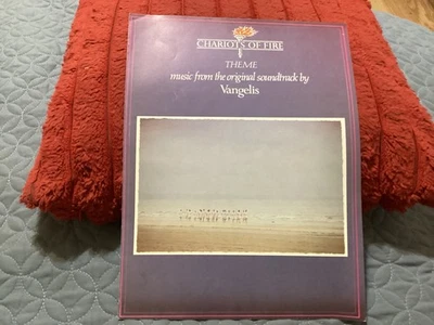 CHARIOTS OF FIRE 1980 SHEET MUSIC, OSCAR WINNNG WB MOVIE/ FREE POSTAGE!!!!! - Image 1 of 4