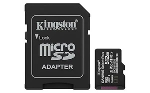 Kingston Micro SD Card SDCS3/512GB - Picture 1 of 1