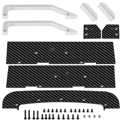 RCBATER Carbon FB Left/Right Side Aero Panels For Arrma RC 1/8 Infraction BLX 3S - Image 1 of 4