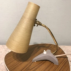 Tischlampe Stilnovo Design wohl Louis Kalff Krähenfuß Tripod vintage Midcentury - Bild 1 von 9