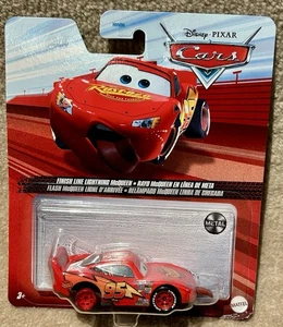 Disney Pixar Cars Finish Line Lightning McQueen Tongue Out - Picture 1 of 3