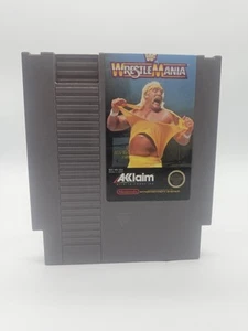 WWF Wrestle Mania Nintendo 1988 NES Cart Only Tested - Picture 1 of 4