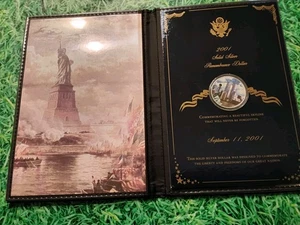 9-11-2001 United States Commemorative 1 oz Solid Silver Remembrance Dollar - Picture 1 of 7