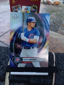 2022 Bowman Platinum - Seiya Suzuki #75 (RC) Chicago Cubs Baseball Card - Picture 1 of 2