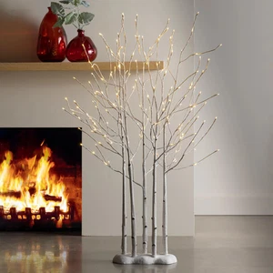 Season to Sparkle Tree LED Indoor/Outdoor Lighted Fence with 175 Lights, Includi - Picture 1 of 7
