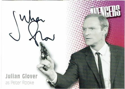 The Avengers Definitive Series 2 Autograph Auto A11 Julian Glover as Peter Rooke - Image 1 of 2