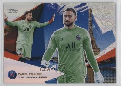 2021-22 Paris Saint-Germain Team Set Our City Rainbow Foil Gianluigi Donnarumma - Image 1 of 2