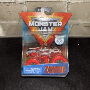 2019 Monster Jam Zombie 1/64 Unopened Neon Wheels Spin Master - Picture 1 of 8