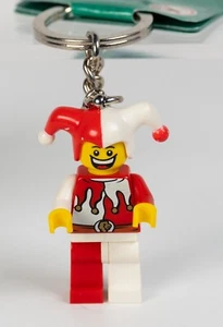 LEGO Kingdoms/Castle Jester Minifigure Keychain. New/Old Stock. Read Description - Picture 1 of 5
