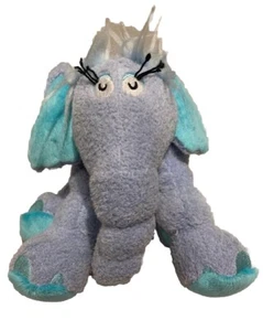 Vintage Horton Hears a Who Dr. Seuss blau Elefant Plüsch Manhatten Toys 2000 - Bild 1 von 12