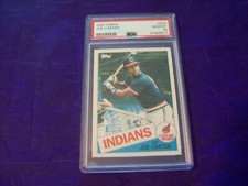 1985 TOPPS #694 JOE CARTER PSA 10
