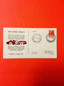 Busta commemorativa XXII Mille Miglia - Annullo Dedicato - Foto 1 di 1
