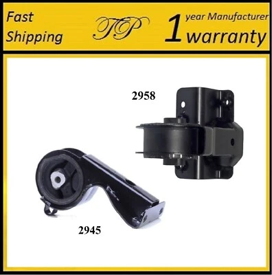 2PCS FRONT & REAR MOTOR MOUNT FIT 2000 Plymouth Breeze 2.4L - Image 1 of 4