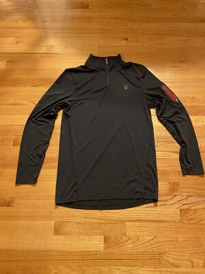 Pullover Spyder Active para hombre PRO WEB 1/4 cremallera M/L Foto 1 de 4