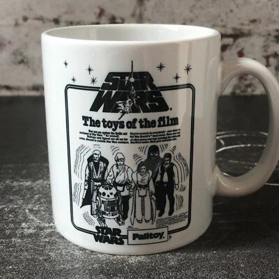 Star Wars Vintage Kenner Palitoy Action Figures Toys Of The Film Poster Mug Cup - Image 1 of 4