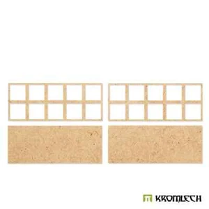 KROMLECH SCHWERE INFANTERIE 5X2 QUADRATISCHE BASIS KONVERTERSCHALEN - Bild 1 von 2