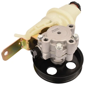 Power Steering Pump For 2000-2004 Dodge Dakota Durango 4.7L w/Reservoir & Pulley - Foto 1 di 12